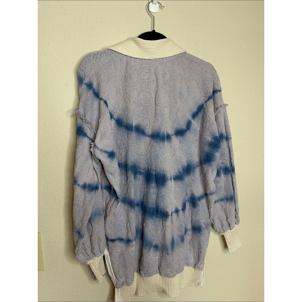 Free People Sunrise Polo Henley Pullover Sweater Size Small - Picture 4 of 5